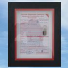 Framed Ground Service lamp from XH558